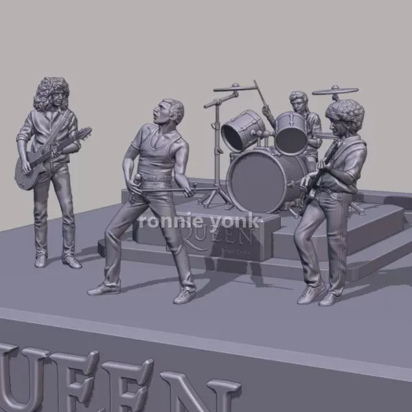 Freddie Mercury - Queen 3D printing — Image 4 of 12