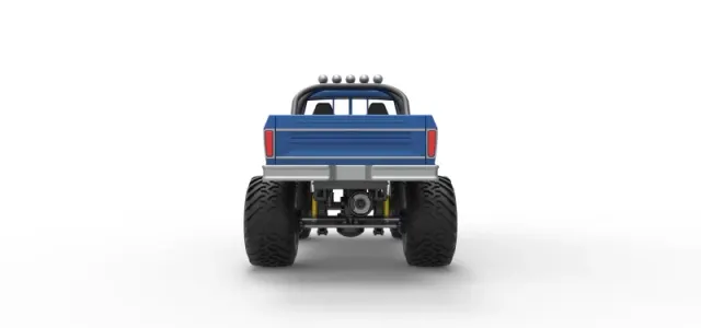 Diecast vintage Monster Truck Scale 1:25 — Фото 14 из 31