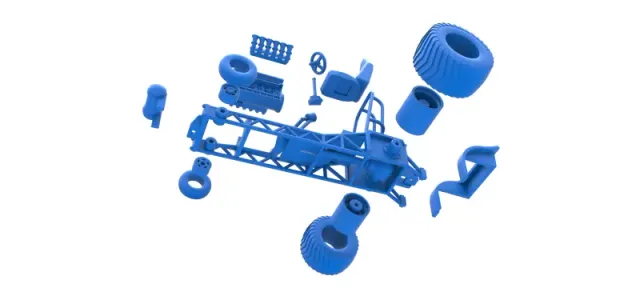 Diecast Mini Rod pulling tractor 9 Scale 1:25 — Image 26 of 31
