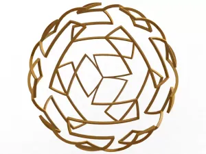 Wireframe Shape Geometric Telstar Ball