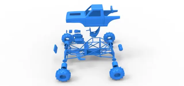 Mud dragster Version 4 Scale 1:25 — Фото 23 из 26
