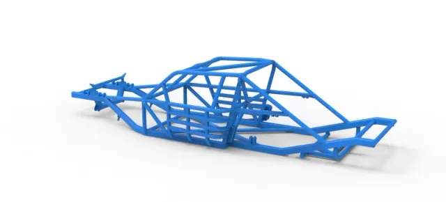 Frame of Vintage Asphalt Modified stock car Version 3 Scale 1:25 — Фото 10 из 20