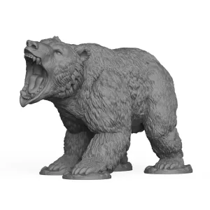3D Printable Roar Wild Bear