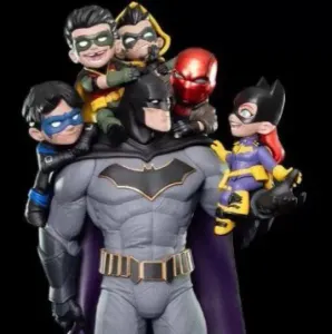 Batman DC Comics, Batman Family Kids Limited Diorama 3DSTL Model
