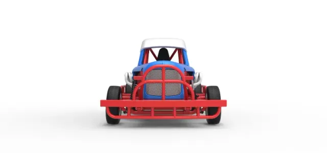 New Zealand Vintage Stock car Scale 1:25 — Фото 7 из 25