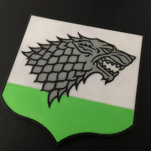 Game of Thrones House Stark Sigil Coaster — Фото 5 из 5
