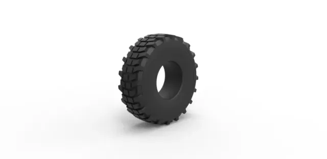 Diecast military truck tire 5 Scale 1 to 25 — Image 2 of 9