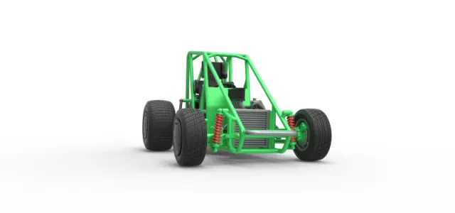 Midget car Base Scale 1:25 — Фото 27 из 30