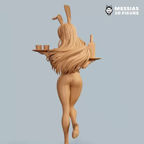 BunnyGirl Figure 3D Print Model — Фото 7 из 10