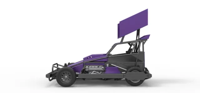 New Zealand Superstock car Version 4 Scale 1:25 — Фото 9 из 29
