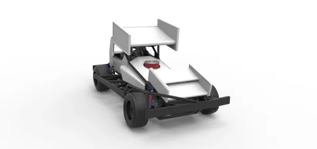 BriSCA Formula 1 Stock Car for Asphalt Scale 1:25 — Фото 26 из 31