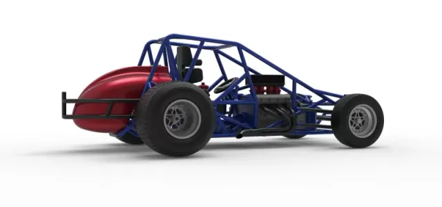 Dirt Silver Crown Car Base Scale 1:25 — Фото 21 из 30