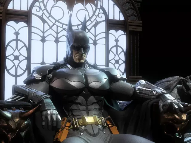 Batman On Throne Fanart STL File For 3D Print — Фото 3 из 25