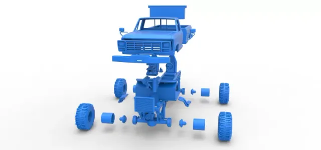 Wheel Standing Mega Truck Scale 1:25 — Image 21 of 25