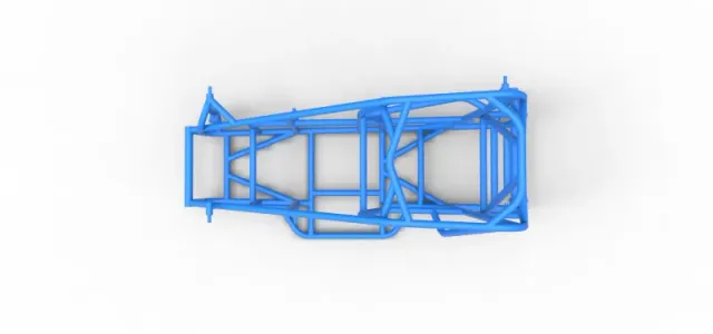 Frame of Pavement 600 Micro sprint car Scale 1:25 — Фото 8 из 17