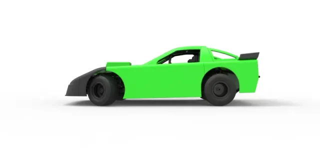 New Zealand Super Saloon race car while turning Scale 1:25 — Фото 9 из 31