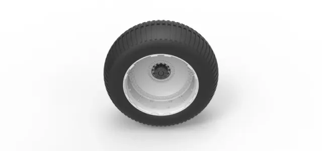 Diecast Wheel from vintage monster truck 1:25 — Фото 6 из 12