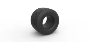 Diecast Dirt Sprint racing tire 21 Scale 1:25