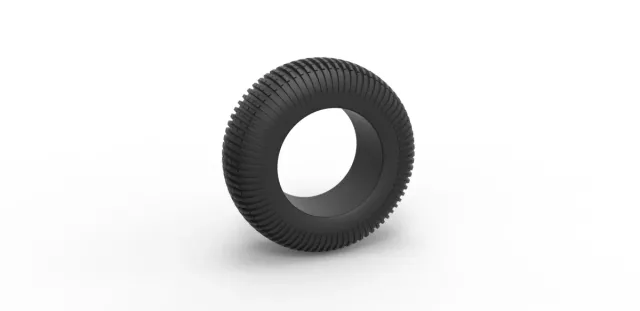 Diecast Dune buggy rear tire 21 Scale 1:25 — Image 9 of 9