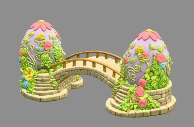 Eggbridge – Fantasy Easter Egg Bridge | 3D Printable — Фото 6 из 12