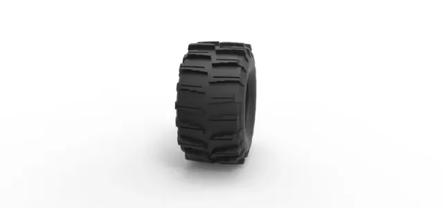Diecast dirt dragster rear tire 10 Scale 1:25 — Image 3 of 9