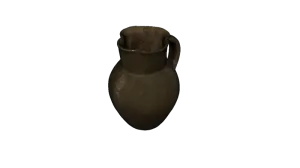 Model of old ceramic pod