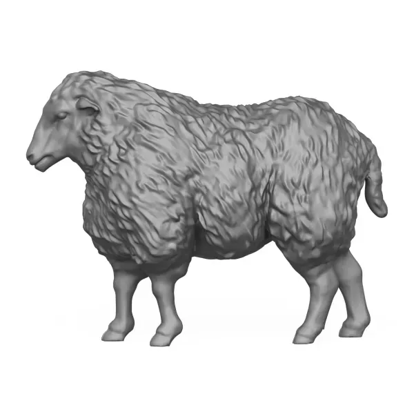 Standing Sheep 3D Print Model — Image 5 of 7