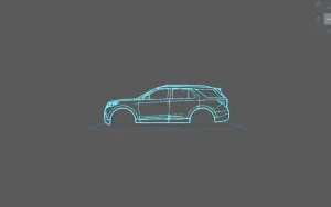 Ford - Explorer 2020 Wall Art