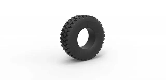 Diecast military truck tire 2 Scale 1 to 25 — Фото 8 из 8