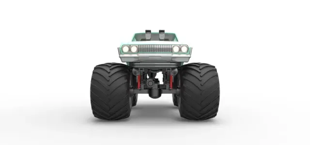 Vintage Monster Truck Scale 1:25 — Фото 7 из 21