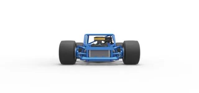 Vintage Asphalt Modified stock car Base Scale 1:25 — Image 7 of 29