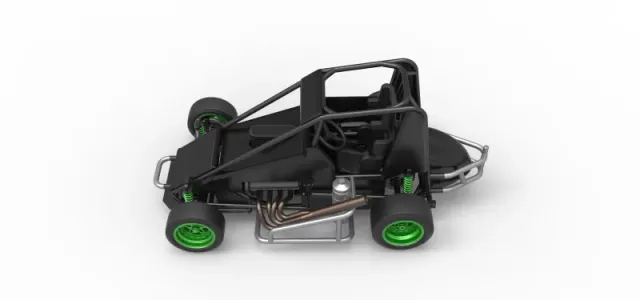 Pavement Midget car Scale 1:25 — Фото 10 из 31