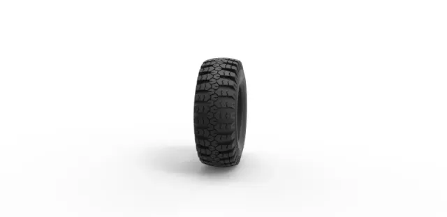 Diecast military Ural tire O-47A Scale 1 to 25 — Фото 3 из 8