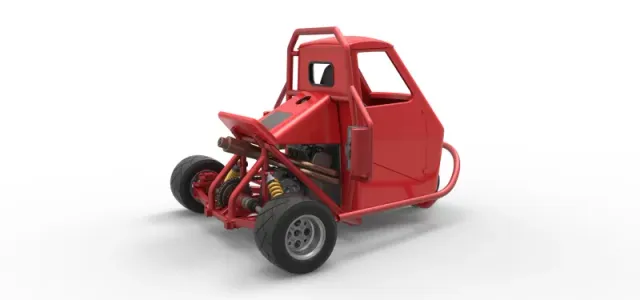 Ape car proto Scale 1:25 — Фото 19 из 30