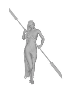 Glaive Halberd Warrior