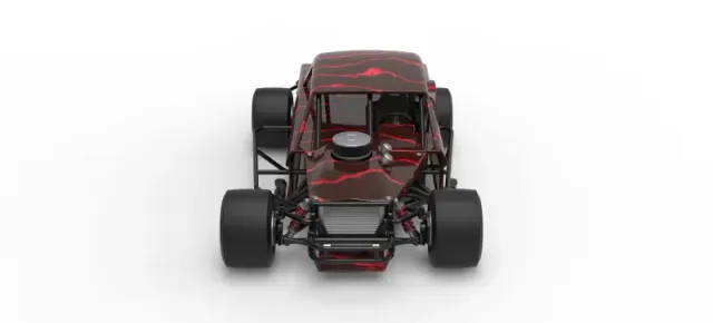 Vintage Asphalt Modified stock car V13 Scale 1:25 — Фото 8 из 30