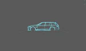 BMW - Serie 5 F11 Wall Art