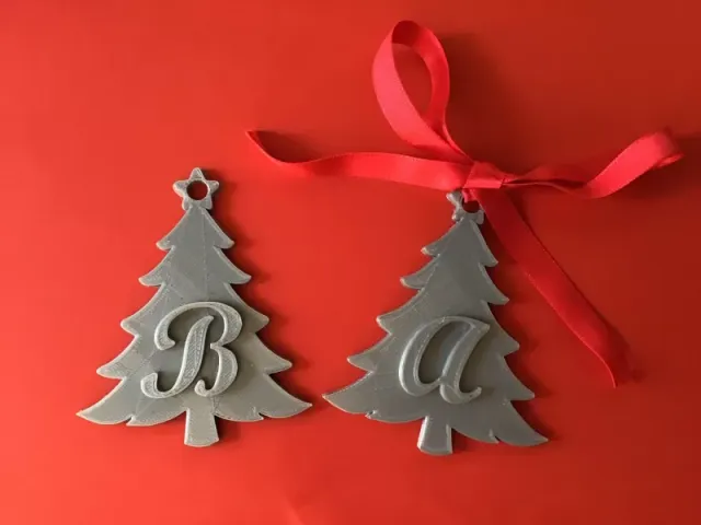 CHRISTMAS TREE 3D letters stl file — Фото 9 из 12