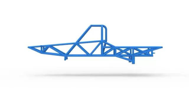 Frame of Vintage Mud dragster Scale 1:25 — Фото 6 из 12