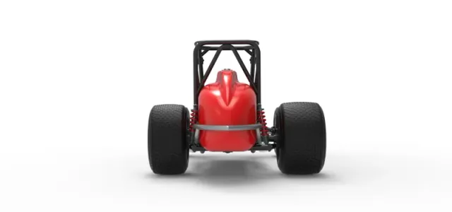 Dirt Silver Crown Champ car Base Scale 1:25 — Фото 16 из 30