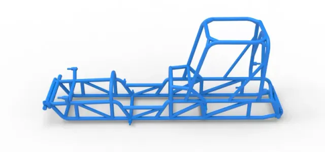 Frame of Dirt Silver Crown Champ car Version 2 Scale 1:25 — Image 7 of 17