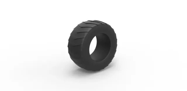 Diecast pulling tractor rear tire 5 Scale 1:25 — Image 2 of 9