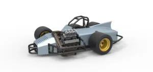 Diecast Supermodified 3-to-1 race car Scale 1:25