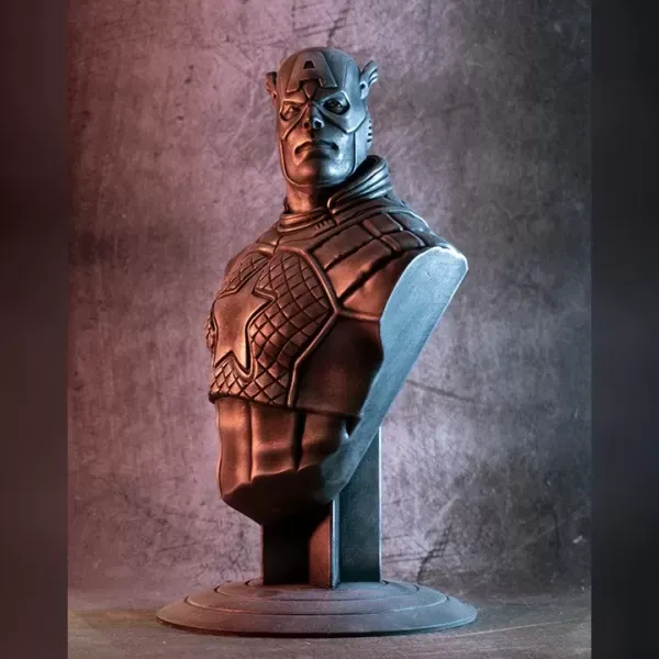 Marvel Avengers Heroic Busts 3D Printed Models — Фото 2 из 5