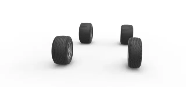 Wheel Set of Southern Wing Modified Stock car Scale 1:25 — Фото 3 из 14