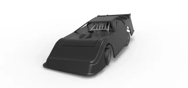 Super Dirt Late model for Pavement while turning Scale 1:25 — Фото 5 из 30