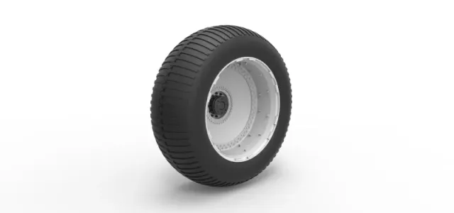Diecast Wheel from vintage monster truck 1:25 — Фото 2 из 12