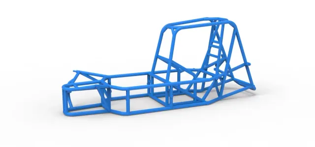 Frame of Silver Crown Car Version 2 Scale 1:25 — Фото 18 из 18
