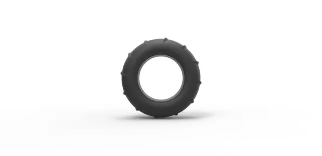Diecast dune buggy front tire 12 Scale 1:25 — Image 5 of 10