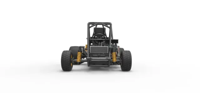 600 Micro sprint car Base Scale 1:25 — Image 7 of 31
